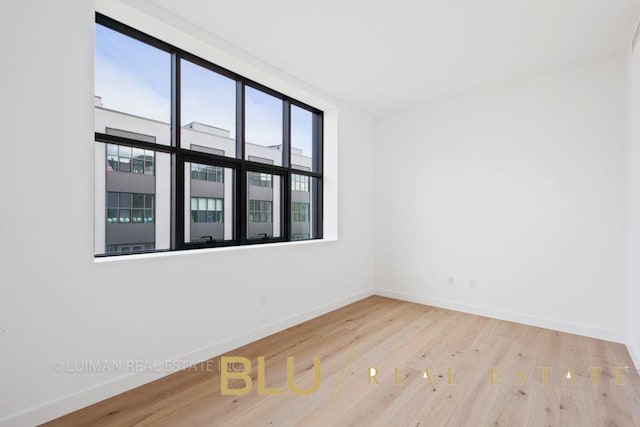 123 King St, New York City, NY 11231 - spare room featuring healthy amount of natural light, wood finished floors, and baseboards