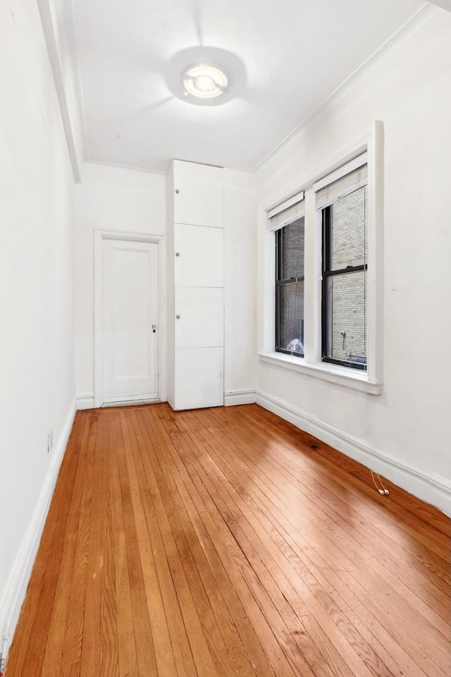 760 W End Ave Unit 1B, New York City, NY 10025 - spare room with light wood-style flooring and baseboards