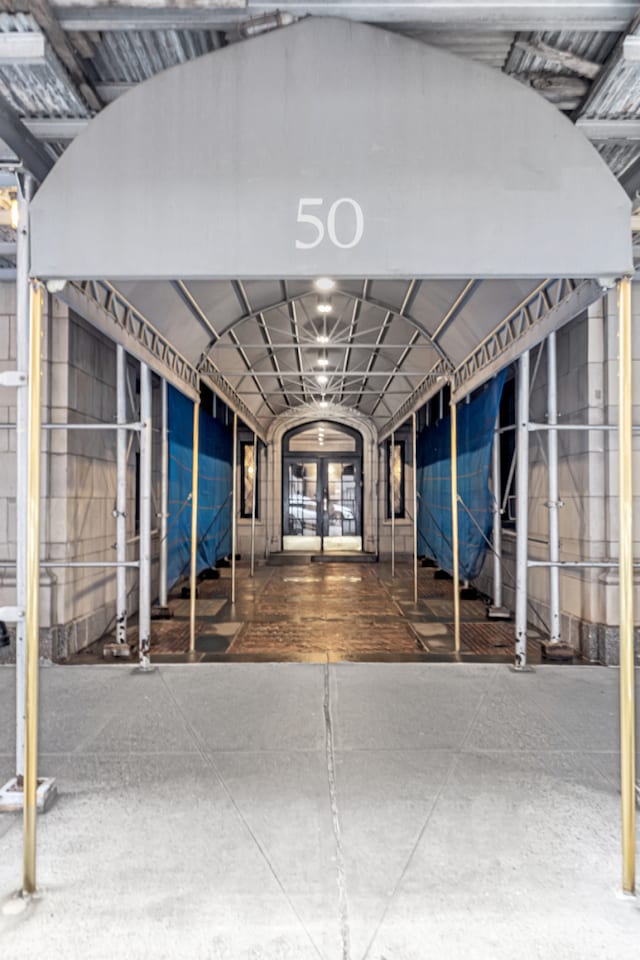 50 W 67th St Unit 6/7E, New York City, NY 10023 - property entrance with french doors