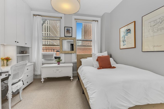 bedroom featuring cooling unit