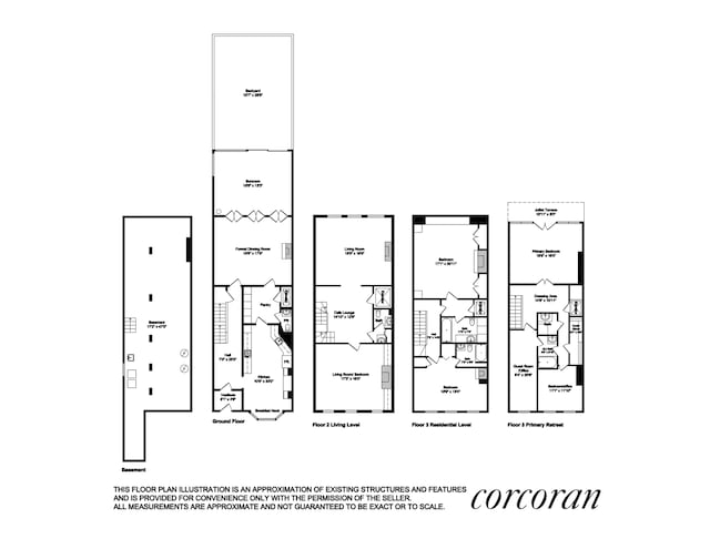 243 E 61st St, New York City, NY 10065 - view of floor plan / room layout