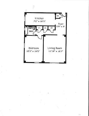 floor plan / room layout