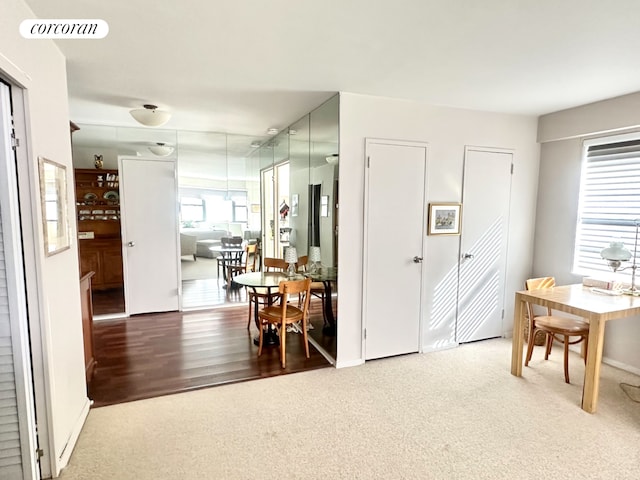 1036 Park Ave Unit 9B, New York City, NY 10028 - corridor with carpet flooring and baseboards