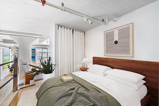 689 Myrtle Ave Unit 2E, New York City, NY 11205 - bedroom with wood finished floors