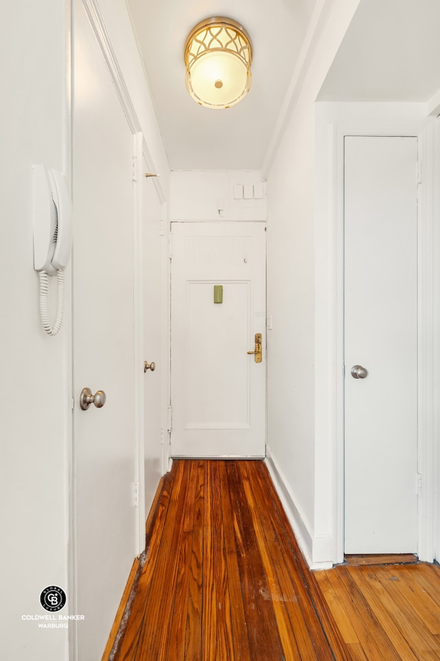 25 Tudor City Pl Unit 301, New York City, NY 10017 - hall featuring hardwood / wood-style flooring