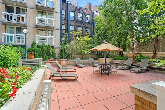 view of patio