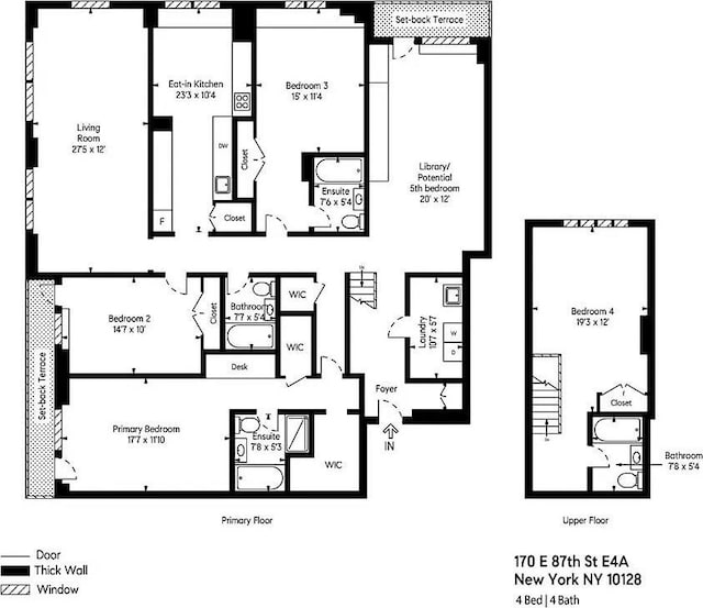 170 E 87th St Unit E4A, New York City, NY 10028 - property floor plan