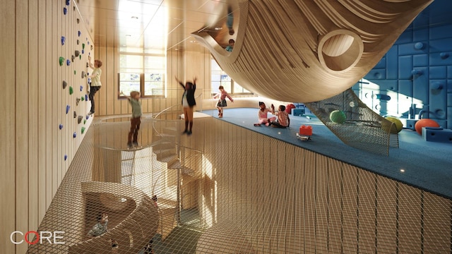 view of community lobby