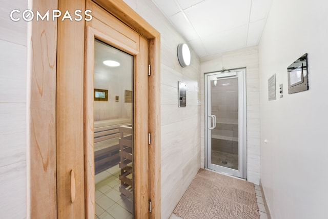 2373 Broadway Unit 1425, New York City, NY 10024 - hall featuring tile patterned floors