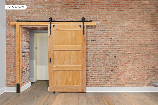 room details with wood finished floors and baseboards