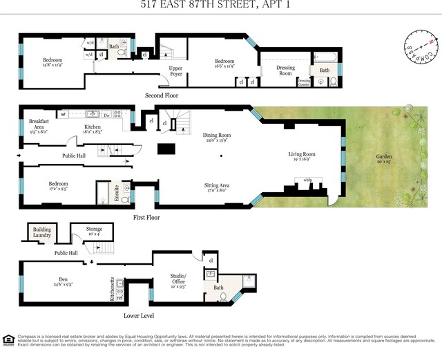 517 E 87th St Unit 1, New York City, NY 10128 - view of home floor plan