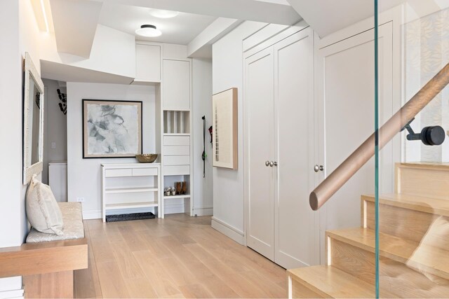 7 W 96th St Pha, Pha, New York City, NY 10025 - corridor with light wood-style floors and baseboards