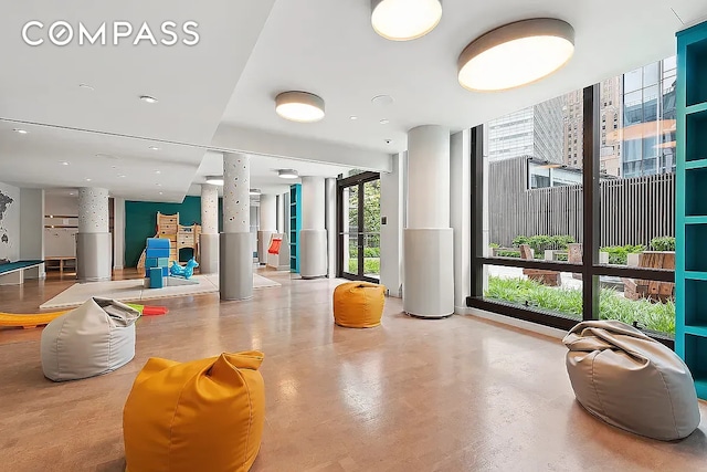 view of common area