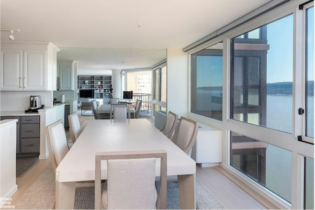 view of dining room