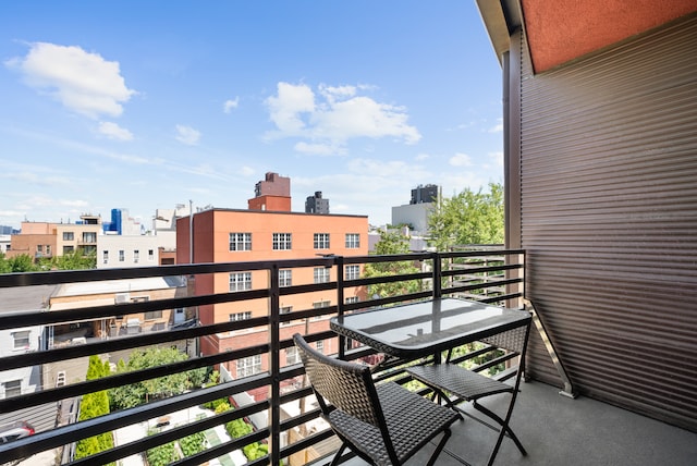 179 Jackson St Unit 5A, New York City, NY 11211 - balcony featuring a view of city