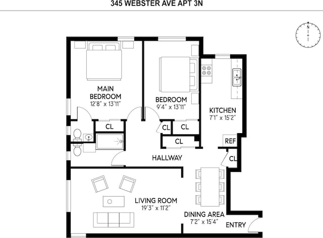 floor plan / room layout