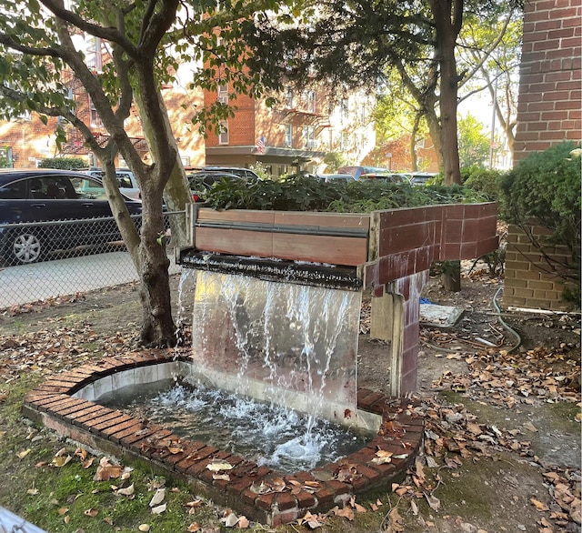 exterior view of fence