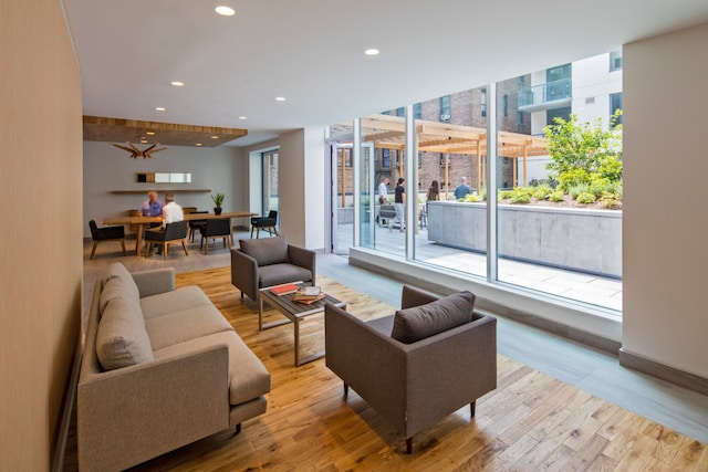 view of community lobby