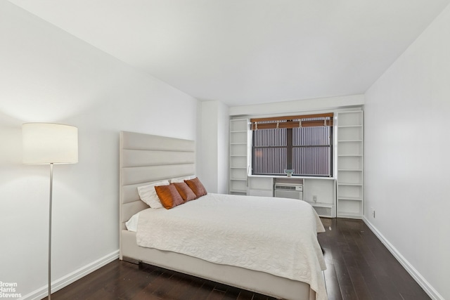 330 3rd Ave Unit 12B, New York City, NY 10010 - bedroom with dark wood finished floors