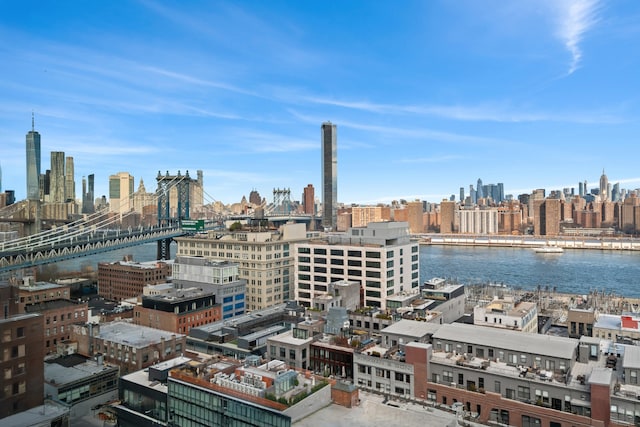 180 Front St Unit 17-E, New York City, NY 11201 - city view featuring a notable bridge and a large body of water
