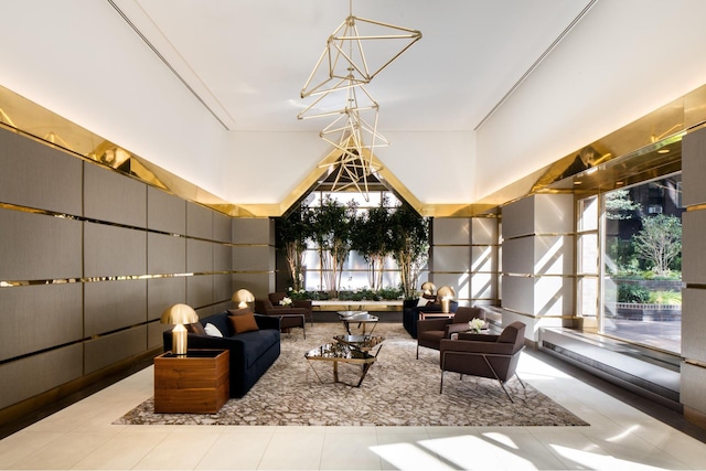 view of community lobby