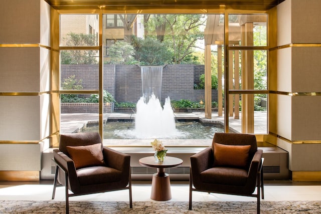 sunroom with a wealth of natural light