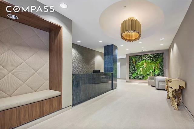 171 W 131st St Unit Ph4, New York City, NY 10027 - hallway with recessed lighting