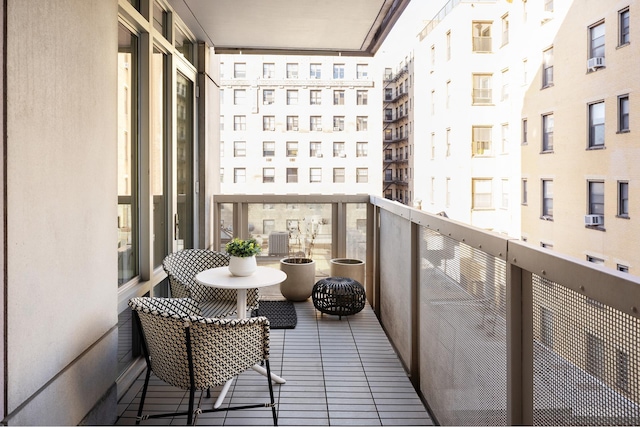 545 W 110th St Unit 6Eg, New York City, NY 10025 - balcony featuring cooling unit