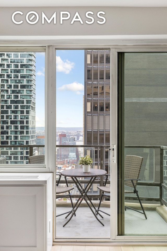 159 W 53rd St Unit 34E, New York City, NY 10019 - balcony featuring a view of city