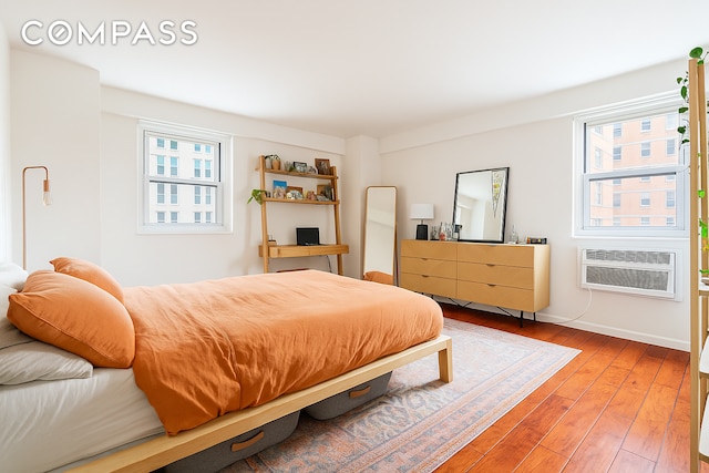 191 Willoughby St Unit 8J, New York City, NY 11201 - bedroom with light wood-style floors