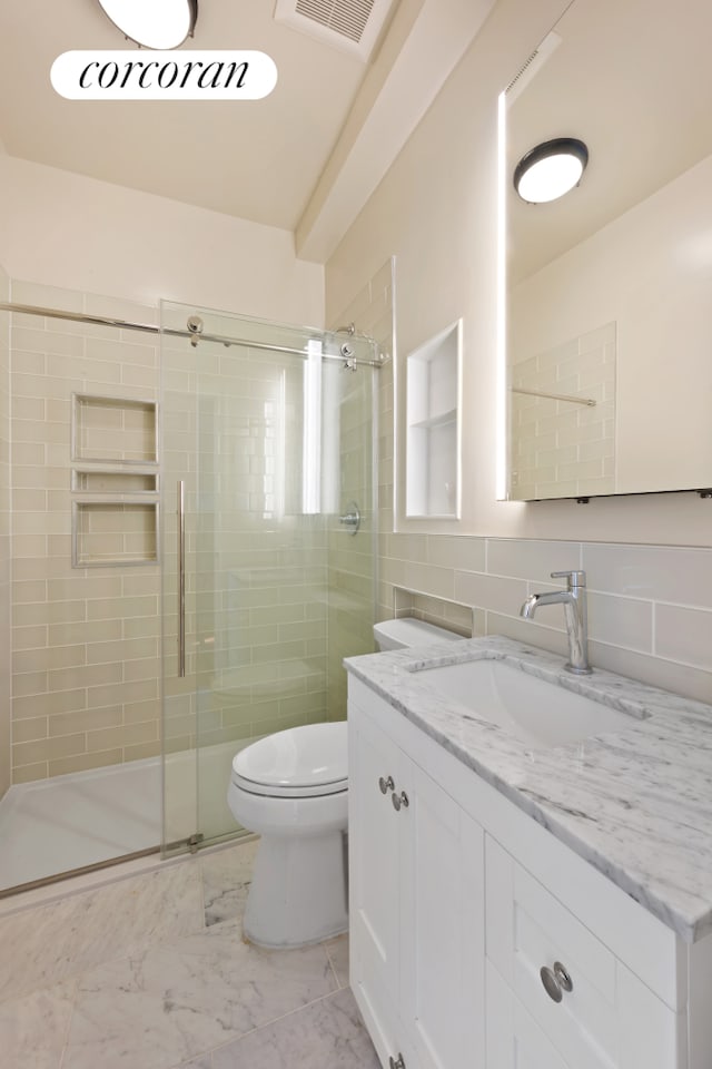 168 Waverly Place Upper, New York City, NY 10014 - full bath with vanity and a stall shower