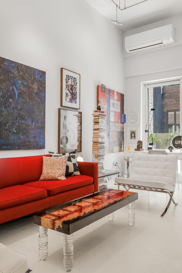 159 Madison Ave Unit 12-B, New York City, NY 10016 - living room featuring a wall unit AC