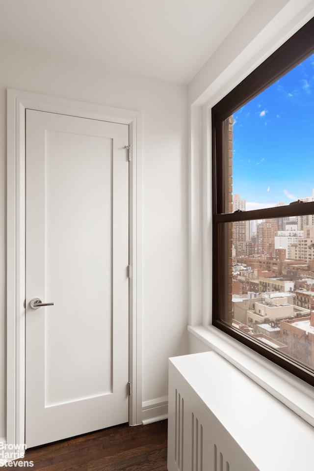 205 E 78th St Unit 17H, New York City, NY 10075 - detailed view of radiator heating unit and wood finished floors