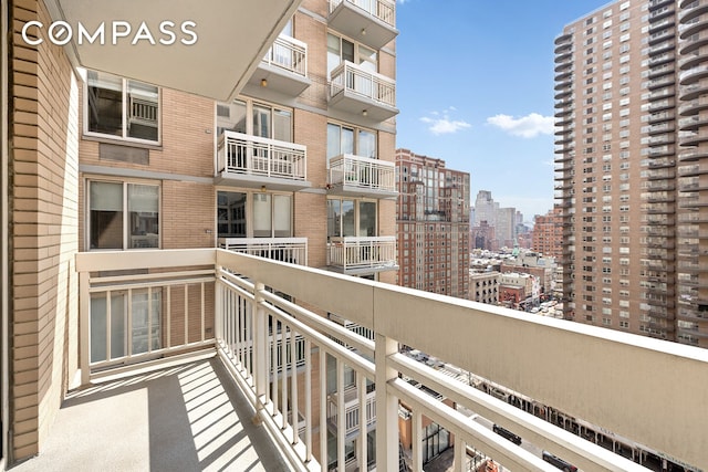 170 E 87th St Unit W15H, New York City, NY 10128 - balcony featuring a city view