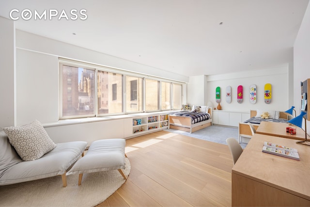 900 Park Ave Unit 7Abce, New York City, NY 10075 - living room featuring light wood finished floors