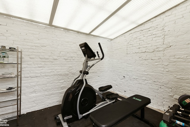 view of exercise room