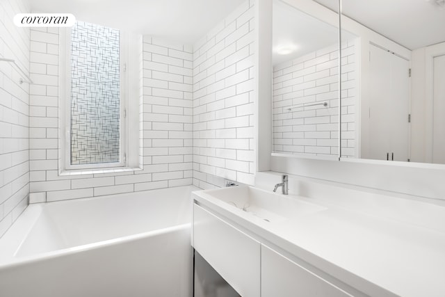 15 William St Unit 23A, New York City, NY 10005 - bathroom with vanity