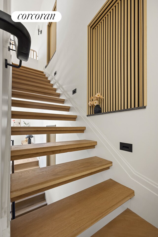view of stairs