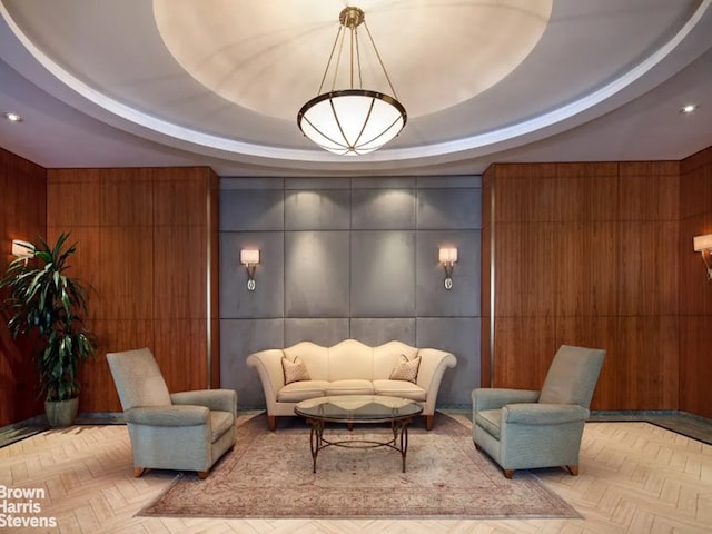 view of community lobby