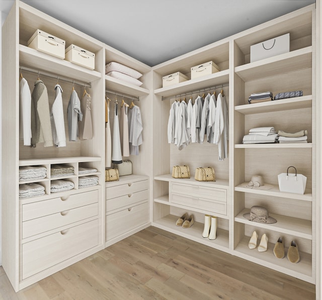 432 Fenimore St, New York City, NY 11225 - walk in closet featuring wood finished floors