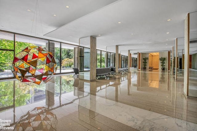 view of community lobby