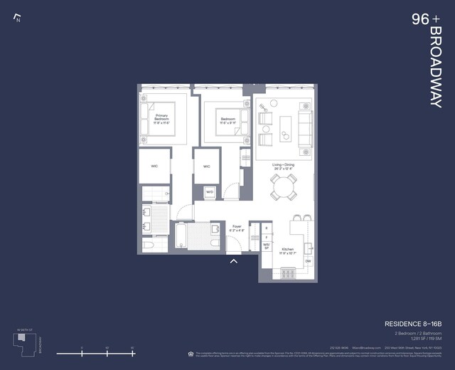 250 W 96th St Unit 11B, New York City, NY 10025 - property floor plan