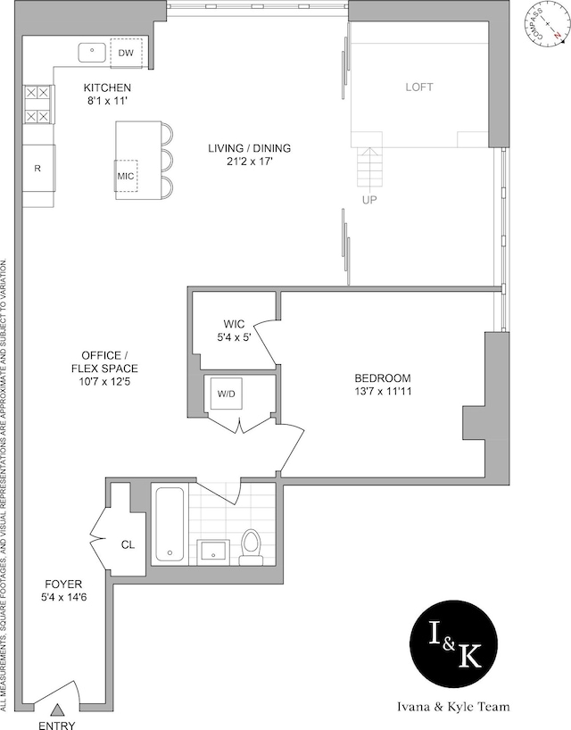 220 W 148th St Unit 3K, New York City, NY 10039 - home floor plan
