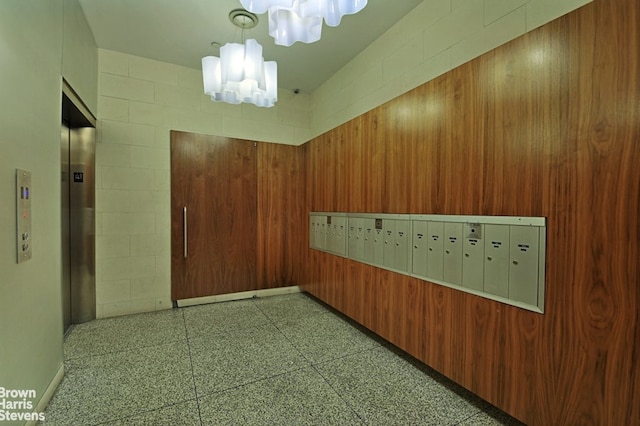 41 E 28th St Unit 2B, New York City, NY 10016 - view of community with mail area and a chandelier