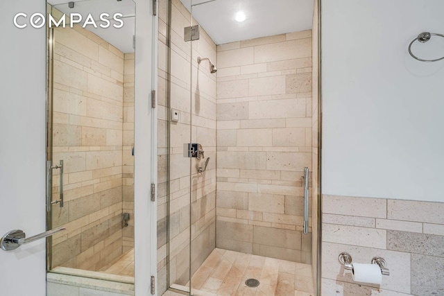 450 E 83rd St Unit 6B, New York City, NY 10028 - full bathroom featuring a stall shower