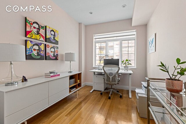 330 Bergen St Unit 3D, New York City, NY 11217 - office space featuring light wood-type flooring and baseboards