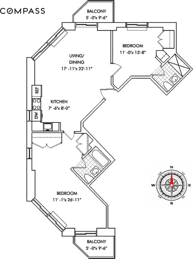 206 E 95th St Unit 10B, New York City, NY 10128 - property floor plan