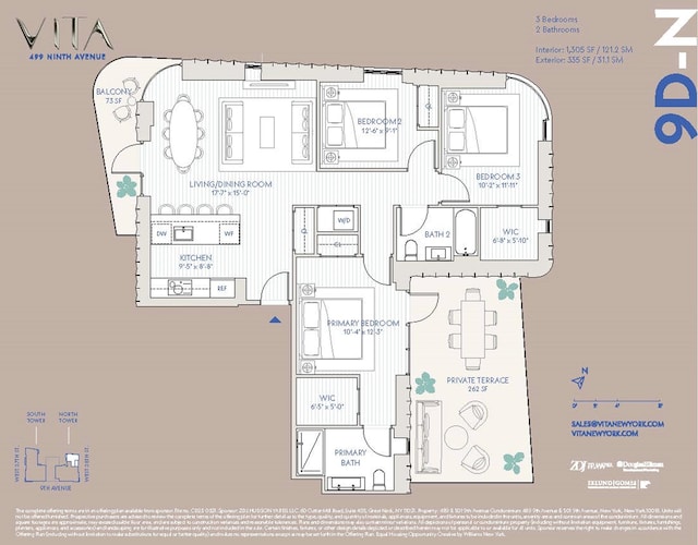499 9th Ave Unit 9Dn, New York City, NY 10018 - room layout