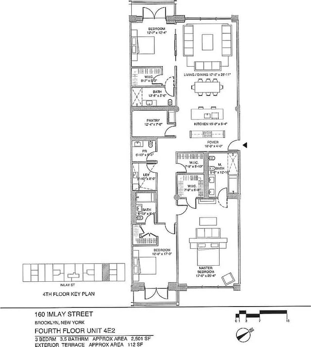 160 Imlay St Unit 4E2, New York City, NY 11231 - home floor plan