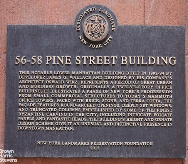 56 Pine St Unit 3B, New York City, NY 10005 - view of a document